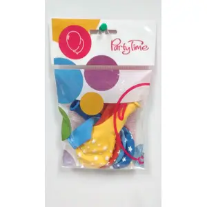 Party balloons Arpex Balony gwiazdki, pack of 5, star-shaped decorative balloons