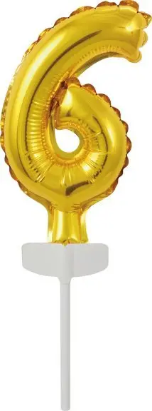 Rotaļu balons AMSCAN 9912680, folija, zelta