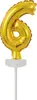 Toy balloon AMSCAN 9912680 — foil gold, pack of 5 Photo 2