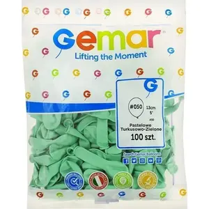 Balloons GoDan pastel turquoise-green set of 10