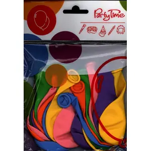 Balloons Arpex model K580 pastel assortment — Arpex latex party balloons (various colors)
