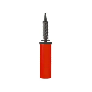 Hand air pump PartyDeco POR2 — manual inflator for inflatables, red