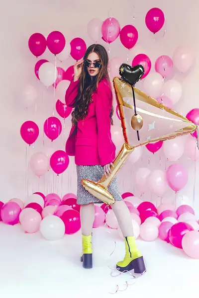 Toy balloon PartyDeco FB166 foil 855×1000 mm Photo 5