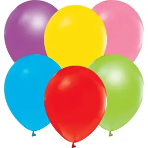 Latex Balloons GoDan 12" (30 cm) Pastel Mix, Pack of 10
