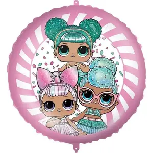 Foil Balloon GoDan LOL Glitterati 46 cm – decorative helium balloon for parties