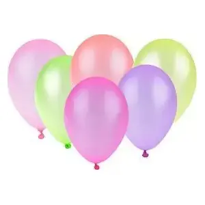Latex Balloons Arpex 23 cm — Pack of 25, Neon Colors