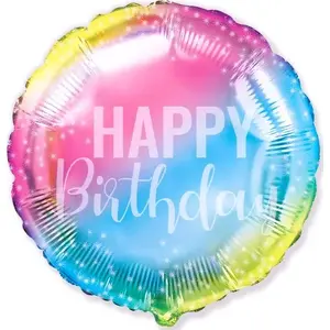 Foil Balloon 18" FX Birthday Gradient by GoDan