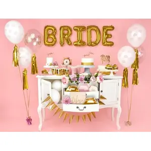 Грузик для шаров PartyDeco, 7 см, 130 г, розовый, 4 шт.