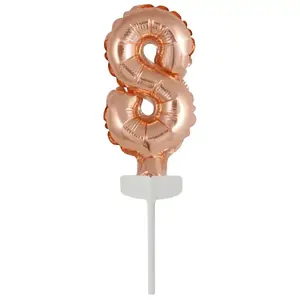 Toy balloon AMSCAN 9912702 — foil, gold, pack of 5
