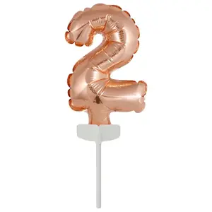 Toy balloon AMSCAN 9912696 foil gold pack of 5