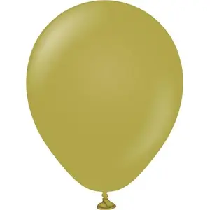 Balloons GoDan Beauty&Charm olive, pack of 20, latex party balloons