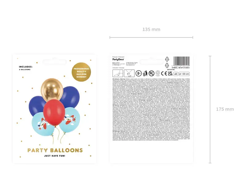 Игрушечный шар PartyDeco SB14P-312-000-6 Photo 4