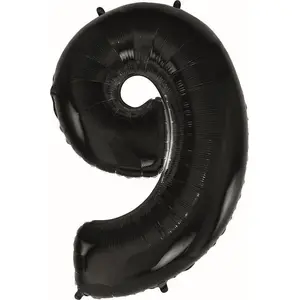 Balloon (foil) GoDan B&C black 92 cm