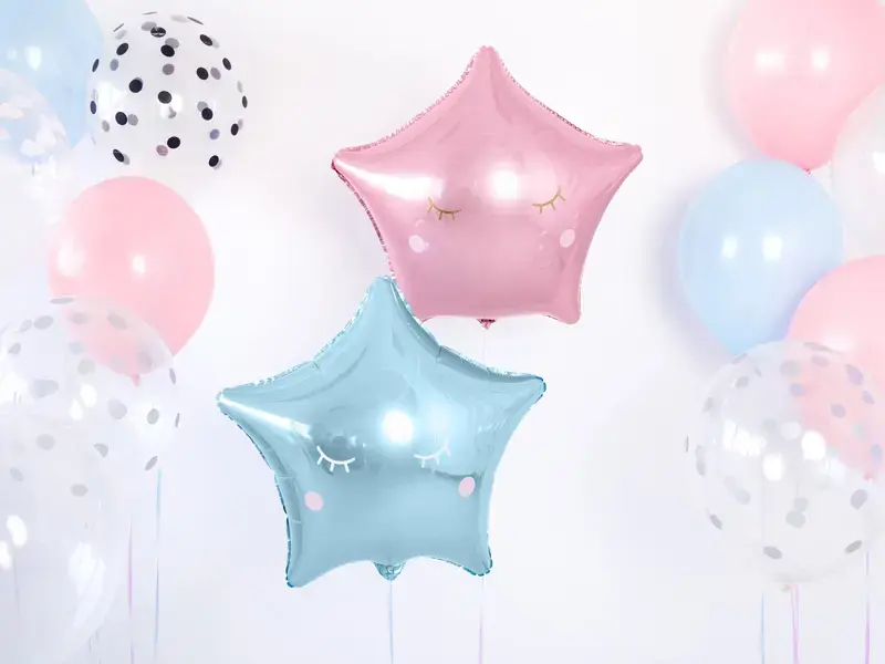 Rotaļu balons PartyDeco Star, zvaigzne, 480 mm Photo 2