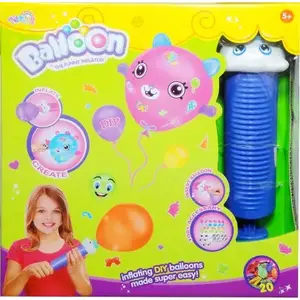 Swede creative balloon creature kit with pump — craft set for making balloon figures