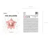 Toy balloon PartyDeco Star Toy balloon — 480 mm, pack of 50 Photo 4