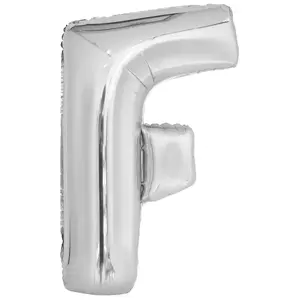 Toy balloon Amscan 9909555 — foil silver, pack of 5