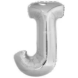 Toy balloon foil silver pack of 5, No name model 615417 — Amscan 9909559