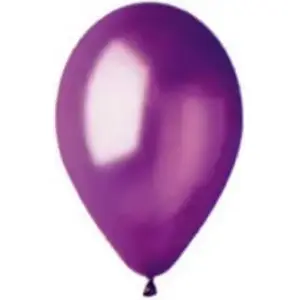 Metalized Purple Balloon SDM model SDMX0309, size 34, pack of 100