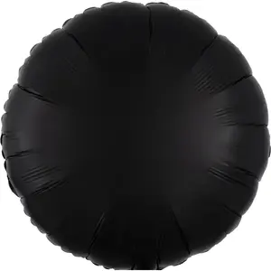 Toy balloon AMSCAN 9914113 foil black pack of 5
