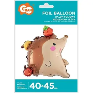 Foil Balloon GoDan Hedgehog 40 x 45 cm