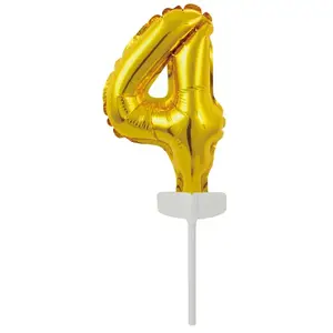 Toy balloon AMSCAN 9912678 — foil gold, pack of 5