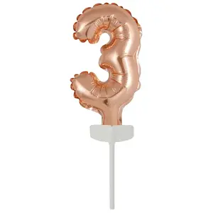 Toy balloon AMSCAN 9912697 foil gold pack of 5