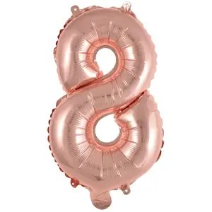 Toy balloon AMSCAN 9909696 — foil gold, pack of 5