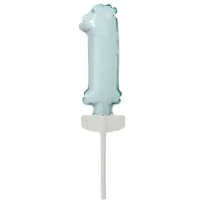 Toy balloon AMSCAN 9912704 — foil, blue, pack of 5