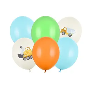 Игрушечный шар PartyDeco SB14P-334-000-6, латекс, разноцветный, Ø 30 см, упаковка 6 шт.