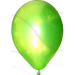 Metālizēts zaļš balons SDM modelis SDMX0316 — izmērs 55 mm, iepakojums 100 gab.