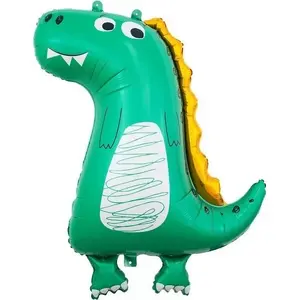 Foil Balloon GoDan Dino (printed) 89 cm — decorative party balloon