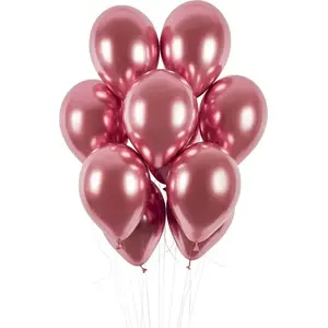 Latex Balloons GMR 33 cm Shiny Pink — Pack of 50, Universal Use