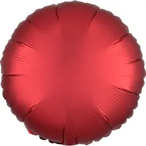 Toy balloon AMSCAN 9914134 — foil red, pack of 5