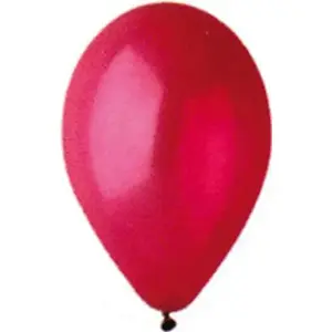 Balloon pack GoDan Balon G110 pastel 12" red — 100 pieces