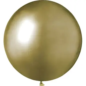 Latex Balloon GoDan 48 cm – shiny gold, universal use