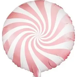 Foil Balloon PartyDeco Yummy Candy, light pink, 45 cm, universal use