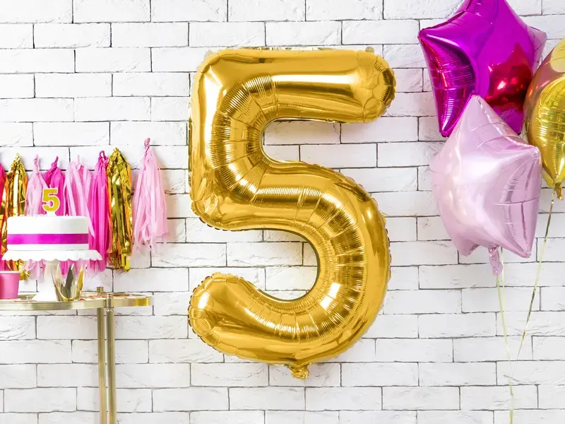 PartyDeco FB1M-5-019 folijas balons Photo 2
