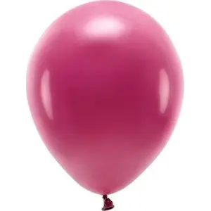 Latex Balloons PartyDeco Eco 30 cm, burgundy, pack of 10 (MPN 513545)
