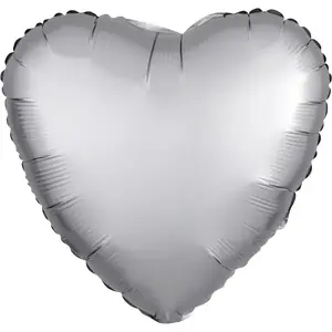 Toy balloon AMSCAN 9914126 — foil, silver, pack of 5