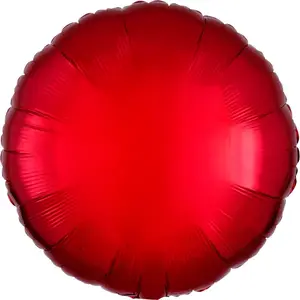 Toy balloon AMSCAN 9914083-92 — foil red, pack of 10