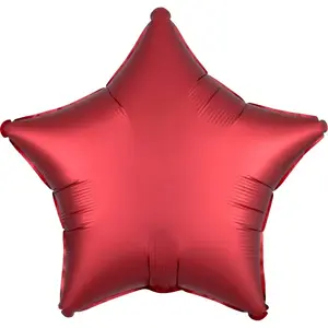 Toy balloon AMSCAN 9914136 — foil red, pack of 5