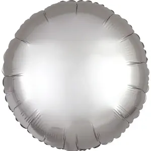 Toy balloon AMSCAN 9914125 — foil silver, pack of 5