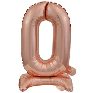 Toy balloon AMSCAN 9911733 — foil, gold, pack of 5