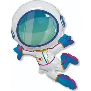 Foil Balloon GoDan Astronaut 61 cm — shaped mylar balloon for party decoration
