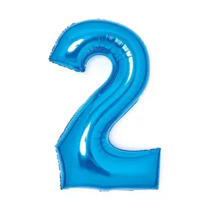Toy balloon AMSCAN 9914052 — foil, blue, pack of 5