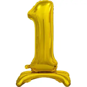 Фольгированная стоячая цифра 1 GoDan, 74 см Photo 1