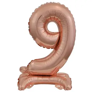 Toy balloon AMSCAN 9911742 — foil, gold, pack of 5