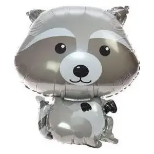 Foil Balloon Arpex — Forest Animals Raccoon, 60 cm
