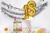 Rotaļu balons PartyDeco FB1M-8-019 folija zelta Photo 4